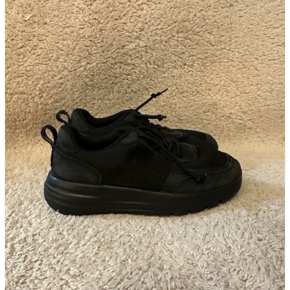 Hey Dude Sirocco Altay Essentials Kids Sneakers Lightweight Black Sneakers J4